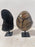 Black septaria with stand